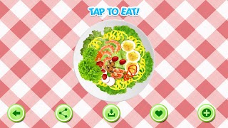 برنامه‌نما Salad Maker! عکس از صفحه