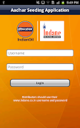 Indane Aadhar Seeding poster