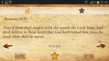 500 Popular Bible Verses (KJV) capture d'écran 2