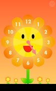 Sunflower clock imagem de tela 1