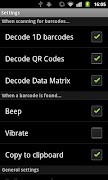 1 Schermata Scanner Codice A Barre