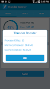 Thunder Booster Clean Speed up تصوير الشاشة 1