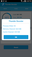 Thunder Booster Clean Speed up screenshot 1