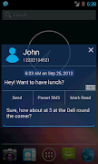 SMS Notifier (SMS Popup) capture d'écran 3