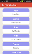 Phone Lookup 截圖 1