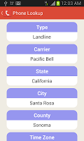 Phone Lookup screenshot 1