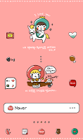 peach peach dodol theme Plakat