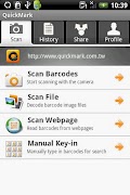 QuickMark Lite QR Code Reader screenshot 2