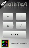 Mental arithmetic trial screenshot 1