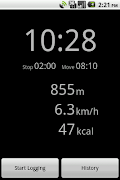 Jogging Recorder Affiche