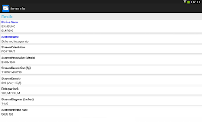 Screen Info syot layar 2