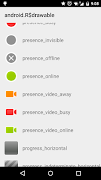 برنامه‌نما AndroidR عکس از صفحه