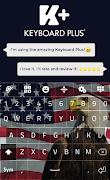 برنامهنما American Keyboard Theme عکس از صفحه