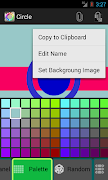 برنامه‌نما ColorSchemer عکس از صفحه