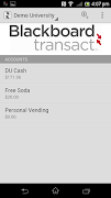 Blackboard Transact eAccounts スクリーンショット 1