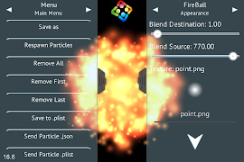 Particle Editor for Cocos2d Screenshot 1