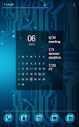 High-tech Atom Theme screenshot 2