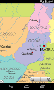 Brazil Map اسکرین شاٹ 2