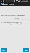 Message Backup for facebook スクリーンショット 2