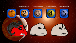 Angry Alien Rocks تصوير الشاشة 1