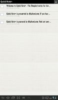 پوستر Quick Note+