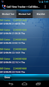 Call Time Tracker+Blocker Free Screenshot 4