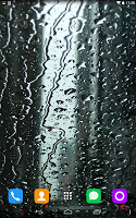 Rain On Window Live Wallpaper capture d'écran 3