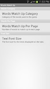 Words Match Up Screenshot 4