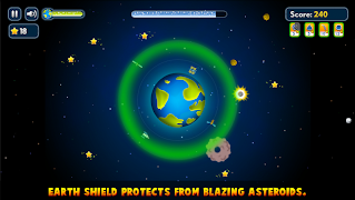4 Schermata Interplanetary Asteroid Game