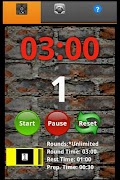 Poster Aces Boxing Prem. Round Timer