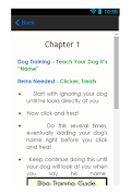 Dog Training Guide تصوير الشاشة 2