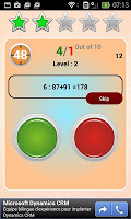 True or False math game captura de pantalla 1
