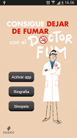 Deja de fumar con el Dr. Fum poster