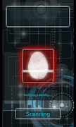 برنامه‌نما finger scanner lock عکس از صفحه