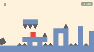 Box Dash: Square Run Spikes! اسکرین شاٹ 4