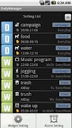 برنامهنما DailyManager عکس از صفحه