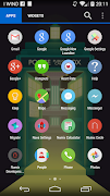 برنامه‌نما Numix Circle icon pack عکس از صفحه
