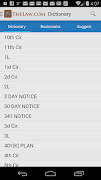 Law Dictionary / Guide پوسٹر