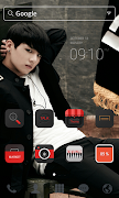 BTS J.Kook LINE Launcher theme تصوير الشاشة 1