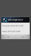 Call Interceptor: Google Voice Ekran Görüntüsü 5