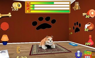 Talking friend Dog Tim free اسکرین شاٹ 1