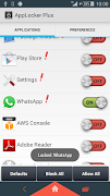 AppLocker Plus captura de pantalla 4