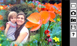 برنامه‌نما Scrapee - Photo Frames عکس از صفحه