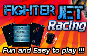 Fighter Jet Racing Cartaz