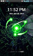 برنامهنما Live Orbit Pattern Lock Screen عکس از صفحه