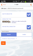 Nexans EASYCALC screenshot 2