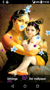Lord Krishna Live Wallpaper captura de pantalla 2