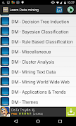 برنامه‌نما Learn data mining عکس از صفحه