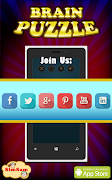 Brain Puzzle game Affiche