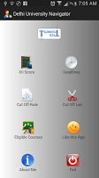 Delhi University DU Cut Off captura de pantalla 1